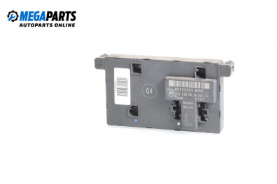 Steuermodul tür for Mercedes-Benz C-Class Coupe (CL203) (03.2001 - 06.2007), № 203 820 63 26