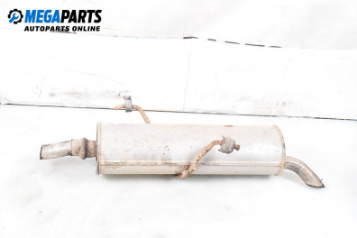 Hinterer schalldämpfer for Peugeot 206 Hatchback (08.1998 - 12.2012) 1.4 i, 75 hp