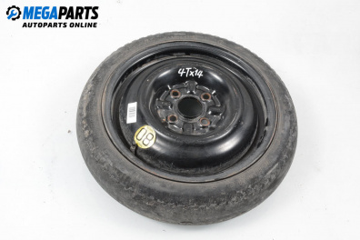 Pneu de rezervă for Toyota Yaris Hatchback I (01.1999 - 12.2005) 14 inches, width 4, ET 45 (Prețul este pentru 1 buc.)
