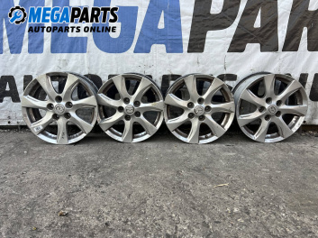 Jante din aliaj for Mazda 3 Hatchback I (10.2003 - 12.2009) 16 inches, width 6.5 (Prețul este pentru un set)