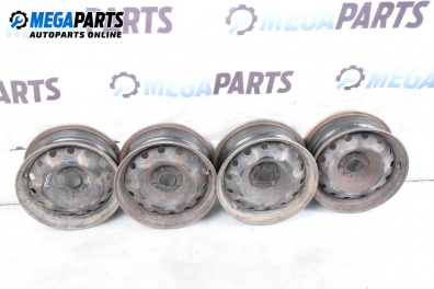 Jante din oțel for Citroen Xsara Picasso (09.1999 - 06.2012) 15 inches, width 6 (Prețul este pentru un set)
