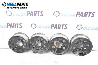 Jante din oțel for Opel Frontera A SUV (03.1992 - 10.1998) 15 inches, width 6 (Prețul este pentru un set)