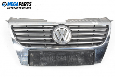 Grill for Volkswagen Passat V Sedan B6 (03.2005 - 12.2010), sedan, position: front