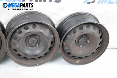 Jante din oțel for Citroen C4 Hatchback I (11.2004 - 12.2013) 16 inches, width 5.5 (Prețul este pentru un set)