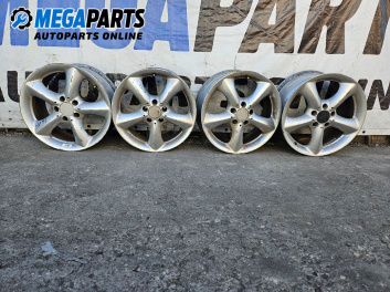 Alufelgen for Mercedes-Benz CLK-Class Coupe (C209) (06.2002 - 05.2009) 17 inches, width 7.5/8.5 (Preis pro set angegeben)