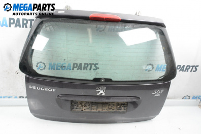 Heckklappe for Peugeot 307 Break (03.2002 - 12.2009), 5 türen, combi, position: rückseite