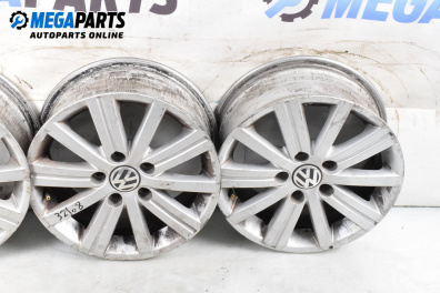 Alloy wheels for Volkswagen Golf VI Hatchback (10.2008 - 02.2014) 15 inches, width 6.5, ET 50 (The price is for the set)