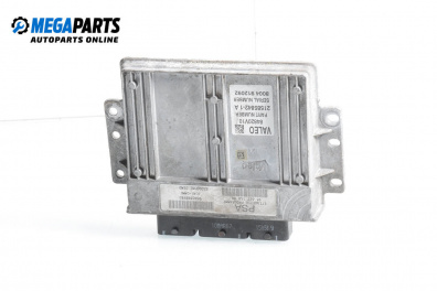 ECU for Citroen C3 Hatchback I (02.2002 - 11.2009) 1.4 i Bivalent, 73 hp, № 21585842-1 А