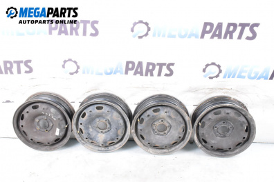 Jante din oțel for Skoda Fabia I Hatchback (08.1999 - 03.2008) 14 inches, width 5 (Prețul este pentru un set)