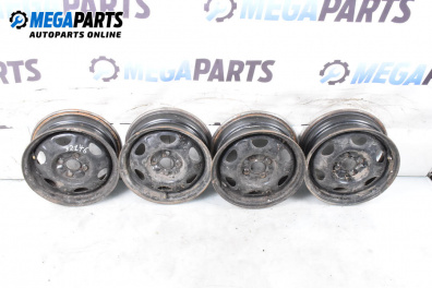 Jante din oțel for Chevrolet Geo Strom Hatchback (01.1990 - 12.1993) 15 inches, width 5.5 (Prețul este pentru un set)