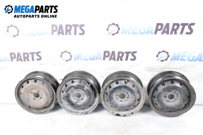 Steel wheels for Dacia Logan Sedan I (09.2004 - 10.2012) 15 inches, width 6 (The price is for the set)