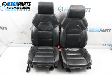 Scaune din piele cu reglare electrică for Audi A6 Avant C6 (03.2005 - 08.2011), 5 uși