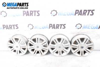 Alufelgen for Lancia Musa Minivan (10.2004 - 09.2012) 15 inches, width 6 (Preis pro set angegeben)