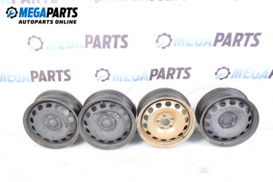 Jante din oțel for Volkswagen Golf V Hatchback (10.2003 - 02.2009) 16 inches, width 6.5 (Prețul este pentru un set)