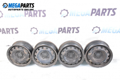 Jante din oțel for Peugeot 206 Hatchback (08.1998 - 12.2012) 14 inches, width 6.5 (Prețul este pentru un set)
