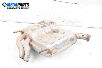 Hinterer schalldämpfer for Mercedes-Benz CLK-Class Coupe (C208) (06.1997 - 09.2002) 200 (208.335), 136 hp