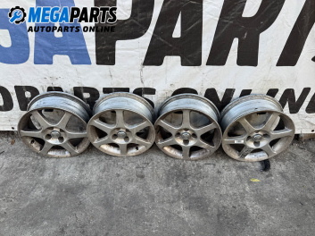 Alloy wheels for Toyota Yaris Hatchback I (01.1999 - 12.2005) 15 inches, width 5.5 (The price is for the set)