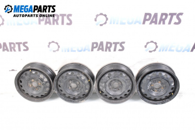 Jante din oțel for Hyundai Getz Hatchback (08.2002 - ...) 14 inches, width 4.5, ET 39 (Prețul este pentru un set)
