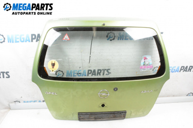 Capac spate for Opel Agila A Hatchback (09.2000 - 12.2007), 5 uși, hatchback, position: din spate