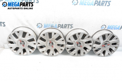 Jante din aliaj for Citroen C4 Coupe (11.2004 - 12.2013) 17 inches, width 6.5 (Prețul este pentru un set)