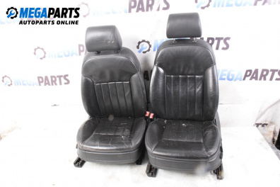 Scaune din piele for Audi A8 Sedan 4E (10.2002 - 07.2010), 5 uși