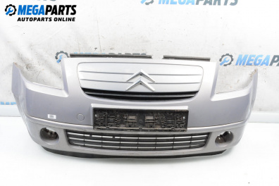 Bara de protectie frontala for Citroen C2 Hatchback (09.2003 - 09.2017), hatchback, position: fața