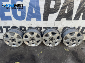 Alloy wheels for Opel Zafira A Minivan (04.1999 - 06.2005) 15 inches, width 6, ET 43 (The price is for the set)
