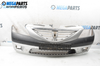 Front bumper for Dacia Logan MCV I (02.2007 - 02.2013), station wagon, position: front