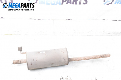 Hinterer schalldämpfer for Dacia Logan MCV I (02.2007 - 02.2013) 1.5 dCi (KS0K), 68 hp
