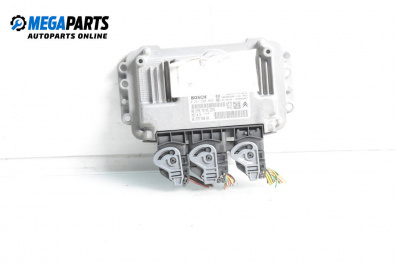 ECU for Citroen C4 Hatchback I (11.2004 - 12.2013) 1.6 16V, 109 hp, №  0281013872