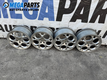 Jante din aliaj for Alfa Romeo 166 Sedan (09.1998 - 06.2007) 17 inches, width 7.5 (Prețul este pentru un set)