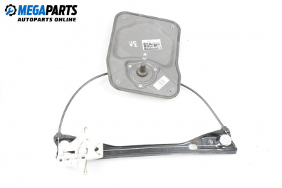 Manual window lifter for Skoda Roomster Minivan (03.2006 - 05.2015), 5 doors, minivan, position: rear - left