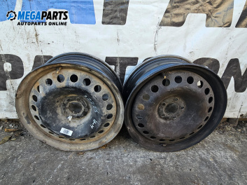 Jante din oțel for Fiat Doblo Cargo II (02.2010 - ...) 16 inches, width 6 (Prețul este pentru 2 buc.)