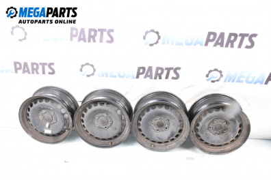 Steel wheels for Audi A4 Sedan B6 (11.2000 - 12.2004) 15 inches, width 6.5 (The price is for the set)