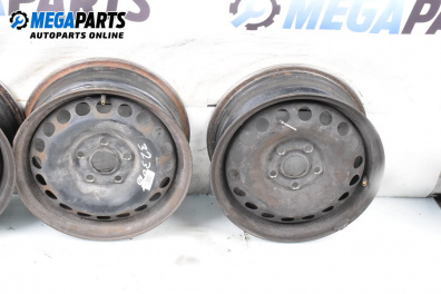 Steel wheels for Volkswagen Golf V Hatchback (10.2003 - 02.2009) 15 inches, width 6 (The price is for the set)