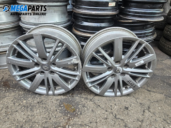 Jante din aliaj for Renault Megane III Hatchback (11.2008 - 12.2015) 17 inches, width 7 (Prețul este pentru 2 buc.)