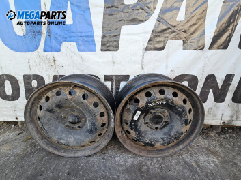 Jante din oțel for Renault Espace IV Minivan (11.2002 - 02.2015) 16 inches, width 6.5 (Prețul este pentru 2 buc.)