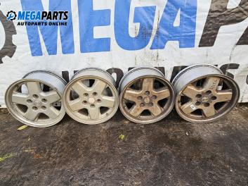 Alufelgen for Jeep Cherokee SUV III (09.2001 - 01.2008) 16 inches, width 7 (Preis pro set angegeben)