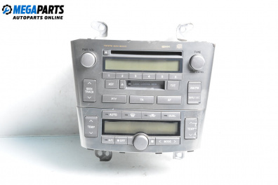 CD player și panou climatronic for Toyota Avensis II Station Wagon (04.2003 - 11.2008)