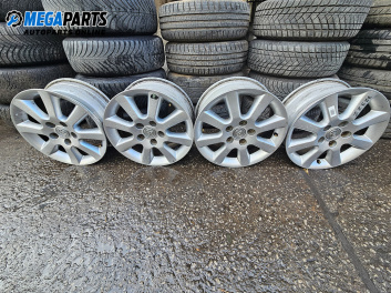 Jante din aliaj for Toyota Avensis II Station Wagon (04.2003 - 11.2008) 16 inches, width 6.5, ET 45 (Prețul este pentru un set)