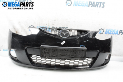 Front bumper for Mazda 2 Hatchback II (10.2007 - 06.2015), hatchback, position: front