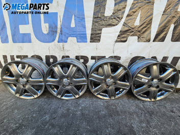 Jante din aliaj for Toyota IQ Hatchback (11.2008 - 12.2015) 15 inches, width 5, ET 45 (Prețul este pentru un set)