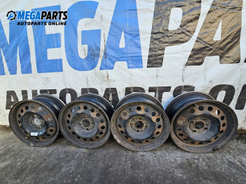 Jante din oțel for Renault Megane Scenic (10.1996 - 12.2001) 14 inches, width 5.5 (Prețul este pentru un set)