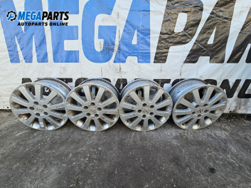 Jante din aliaj for Opel Zafira A Minivan (04.1999 - 06.2005) 16 inches, width 6, ET 44 (Prețul este pentru un set)