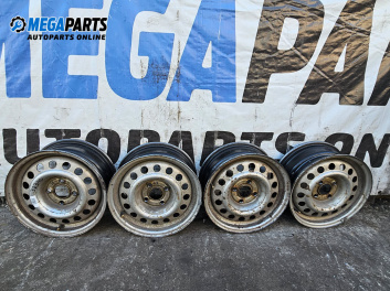 Jante din oțel for Volkswagen Polo Variant (04.1997 - 09.2001) 14 inches, width 6, ET 38 (Prețul este pentru un set)