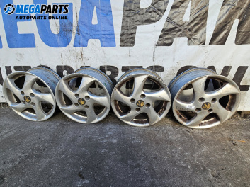Jante din aliaj for Peugeot 206 Station Wagon (07.2002 - ...) 15 inches, width 6 (Prețul este pentru un set)
