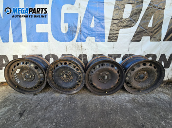 Steel wheels for Volkswagen Passat III Sedan B5 (08.1996 - 12.2001) 15 inches, width 6, ET 45 (The price is for the set)