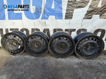 Jante din oțel for Opel Corsa C Hatchback (09.2000 - 12.2009) 14 inches, width 5.5, ET 49 (Prețul este pentru un set)