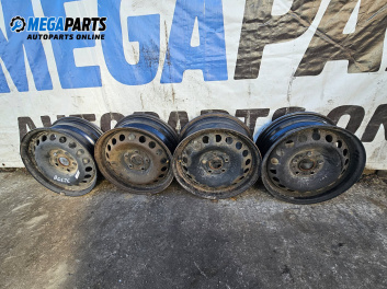 Jante din oțel for Seat Altea Minivan (03.2004 - 12.2015) 15 inches, width 6 (Prețul este pentru un set)