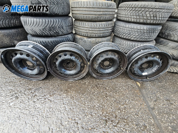 Jante din oțel for Citroen C3 Hatchback I (02.2002 - 11.2009) 15 inches, width 6, ET 18 (Prețul este pentru un set)